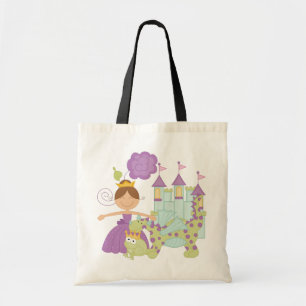 Brunette Princess Tote Bag