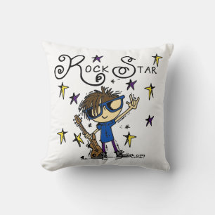 Brunette Rock Star Cushion