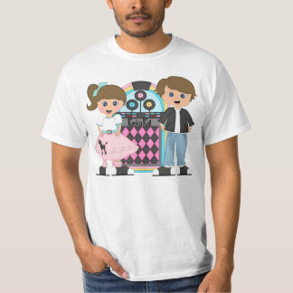 Brunette Sock Hop T-Shirt #2