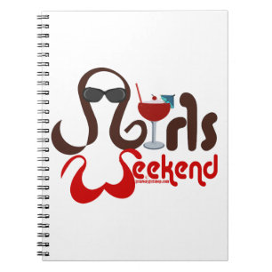 Brunettes in Bikinis - Girls Weekend Fun! Notebook