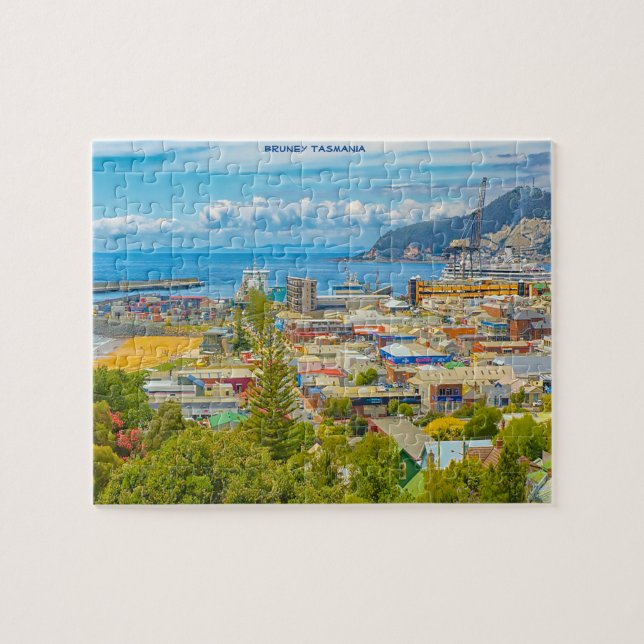 Bruney Tasmania Australia Jigsaw Puzzle (Horizontal)