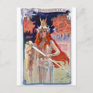 Brunhilde Postcard