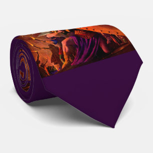 Brunhilde Weeps at Sigfried’s Funeral Pyre Tie