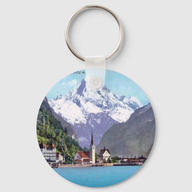 Brunnen, Lake Lucerne Key Ring (Front)