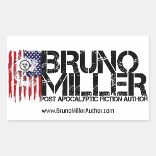 Bruno Miller logo sticker