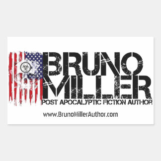 Bruno Miller logo sticker
