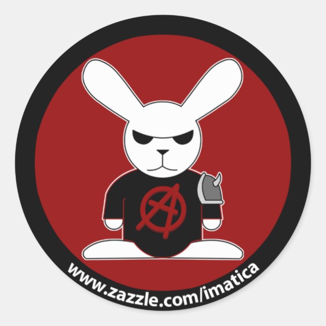 Bruno Sticker With Border (Front)