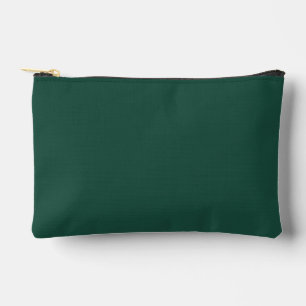 Brunswick Green Solid Colour Accessory Pouch