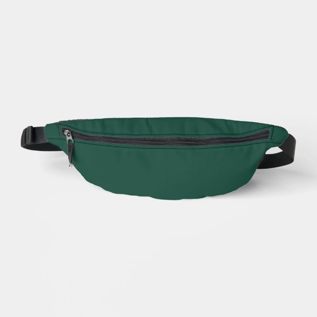 Brunswick Green Solid Colour Bum Bags (Front)