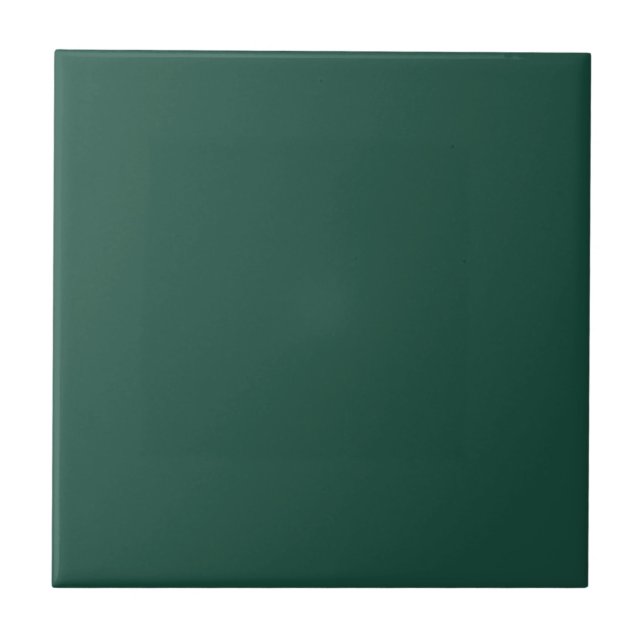 Brunswick Green Solid Colour Ceramic Tile (Front)