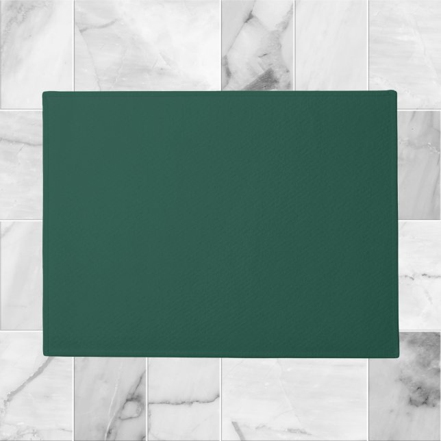 Brunswick Green Solid Colour Doormat (Creator Uploaded)