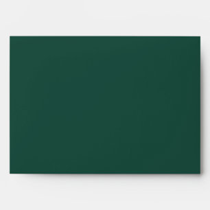 Brunswick Green Solid Colour Envelope