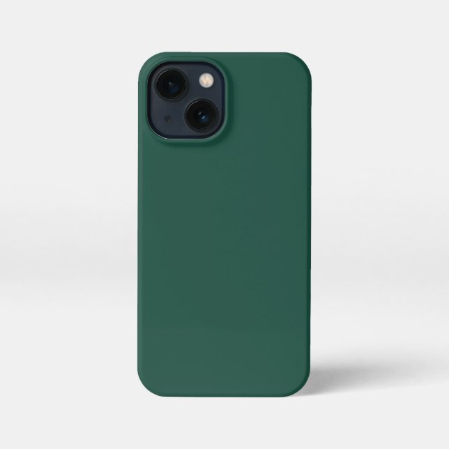 Brunswick Green Solid Colour iPhone Case (Back)