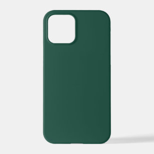 Brunswick Green Solid Colour iPhone 12 Pro Case