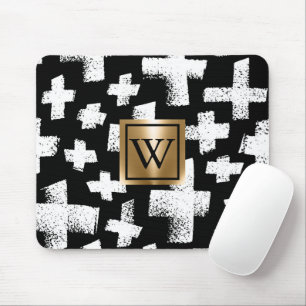 Brush Abstract Pattern Mouse Pad