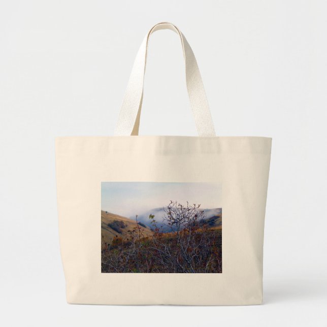 Brush and fog large tote bag (Front)