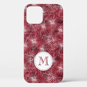 Brush cherry lilly-pilly floral iphone case