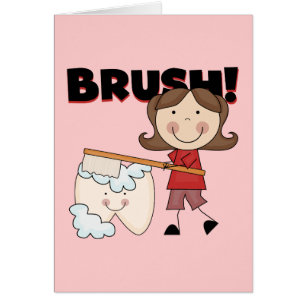 BRUSH - Girl With Tooth Tshirts and Gifts