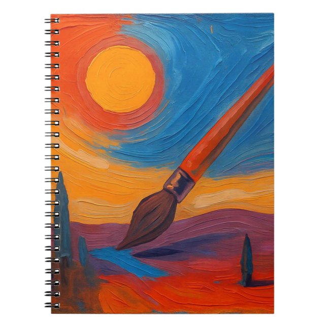 Brush of Dreams Notebook (Front)