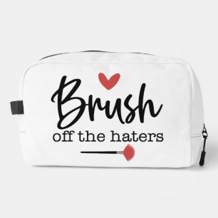 Brush Off the Haters Cosmetic Dopp Kit