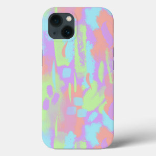 Brush Pattern iPhone 13 Case