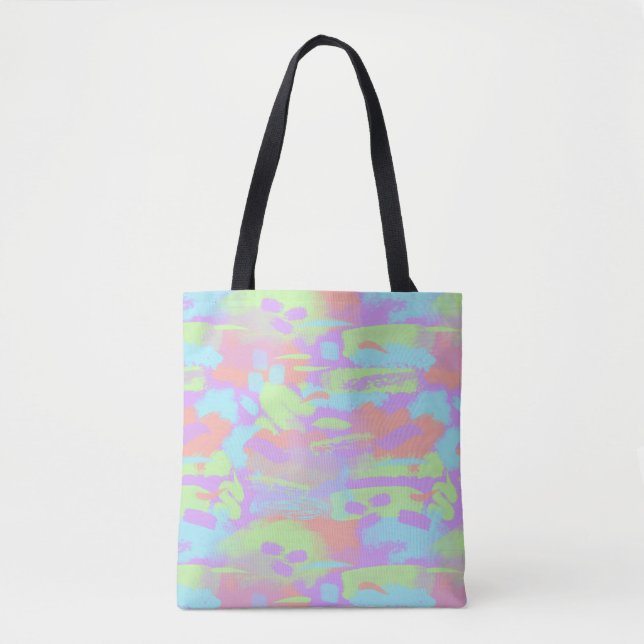 Brush Pattern Tote Bag (Front)