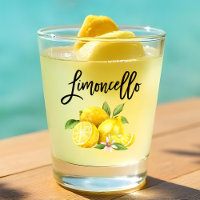 Brush Script Limoncello Watercolor Lemons