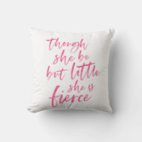 Brush Script Little But Fierce William Shakespeare