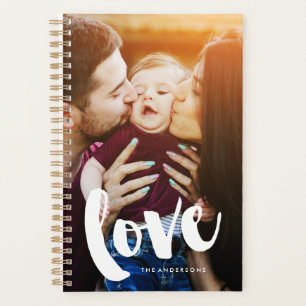 Brush Script "Love" Overlay Photo Planner