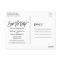 Brush Script Modern Couple Photo Save The Date
