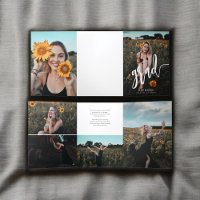 Brush Script Photo Graduation