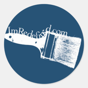 Brush Sticker Blue