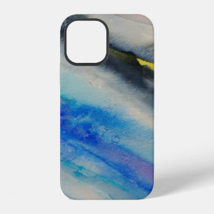 brush stroke, painting Abstract watercolor colorf iPhone 12 Case