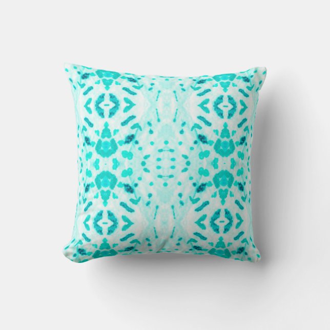 Brush Stroke Seamless Background. Abstract Gypsy E Cushion (Front)