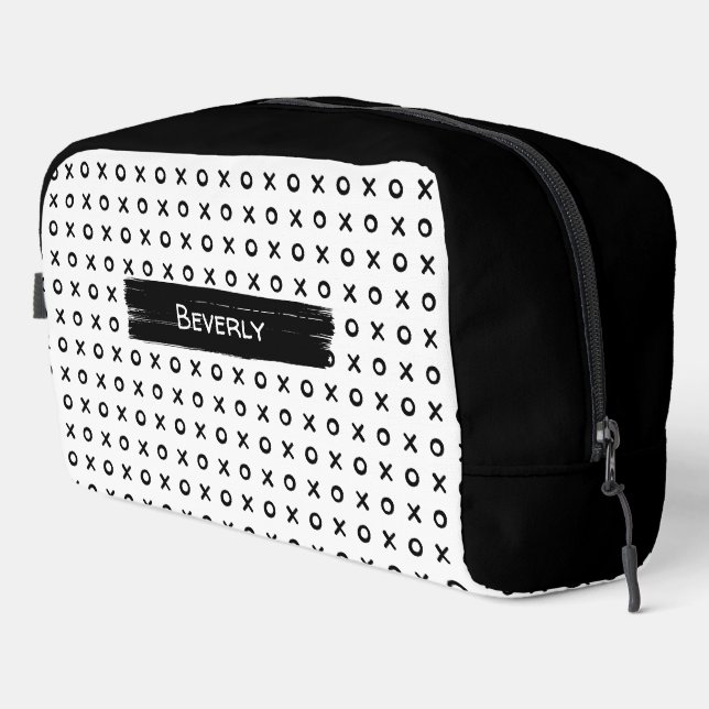 Brush Stroke XOXO Dopp Kit (Right Corner)