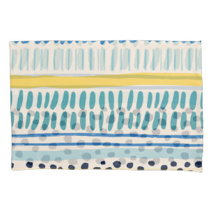 Brush Strokes: Abstract Seamless Fun Pillowcase