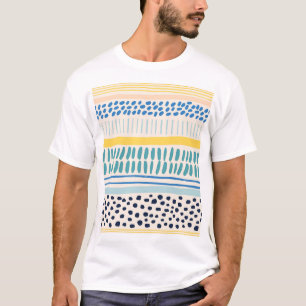 Brush Strokes: Abstract Seamless Fun T-Shirt