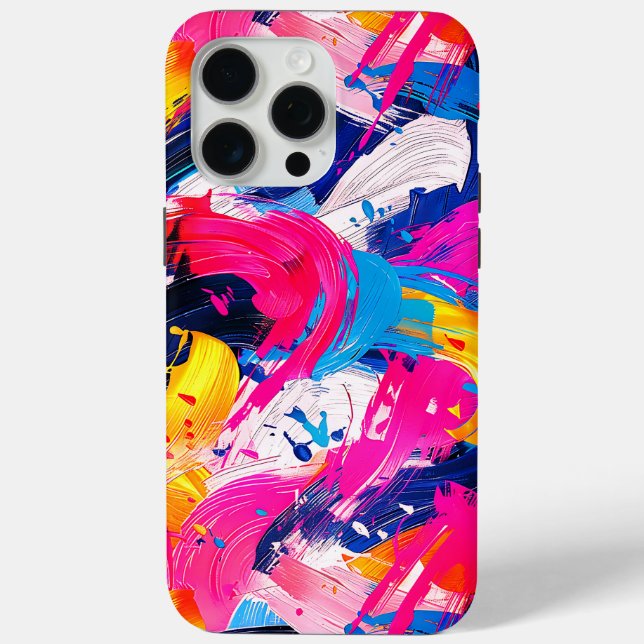 brush strokes pattern Case-Mate iPhone case (Back)