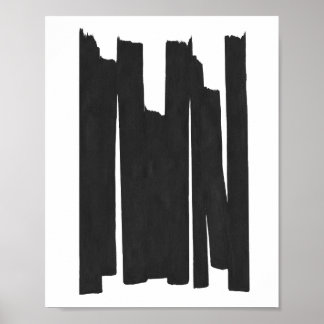 Brush Strokes Poster