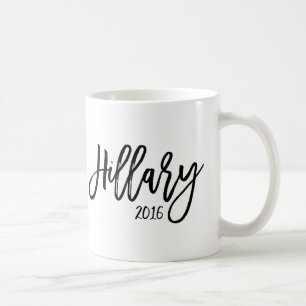 Brush Typography - Hillary 2016 Coffee Mug