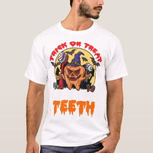 Brush Your Teeth Funny Dental Hygienist Pun T-Shirt