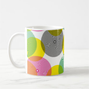 Brush Zigzags: Hand Drawn Pattern Coffee Mug
