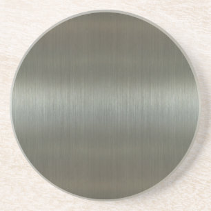 Brushed Aluminium Coaster