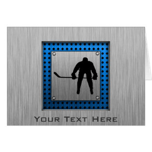 Brushed Aluminium look Hockey