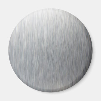 Brushed Aluminium Metal Magnet