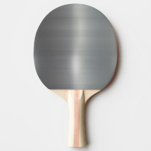 Brushed Aluminium Ping Pong Paddle