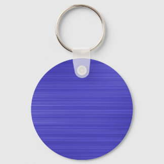 Brushed Blue Key Ring