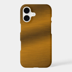 Brushed Bronze Look Elegant iPhone 7 Case