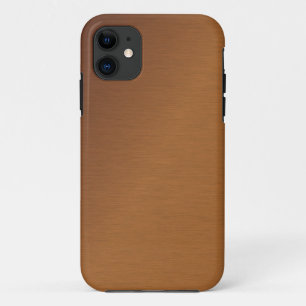 Brushed Copper Look 2 iPhone 11 Case