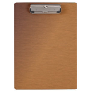 Brushed Copper Look 2 Clipboard